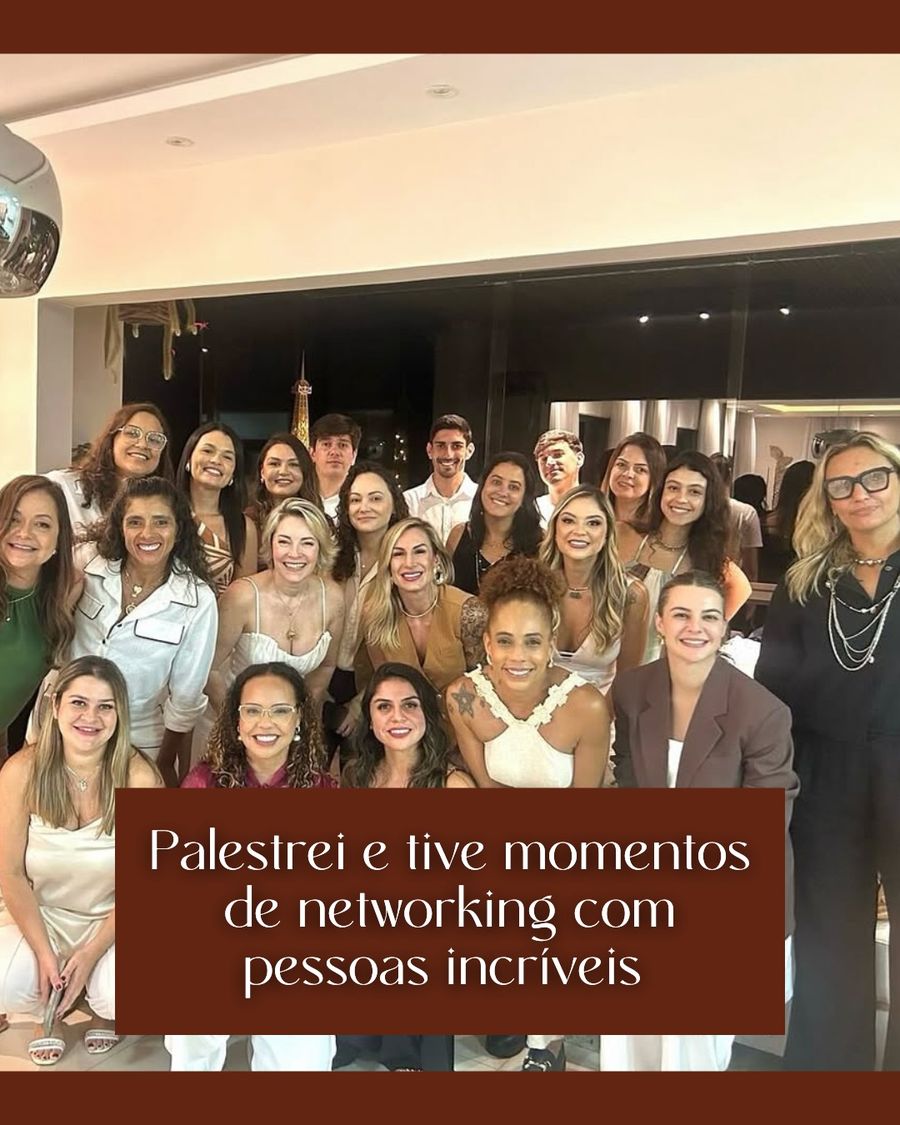 Networking com pessoas incríveis