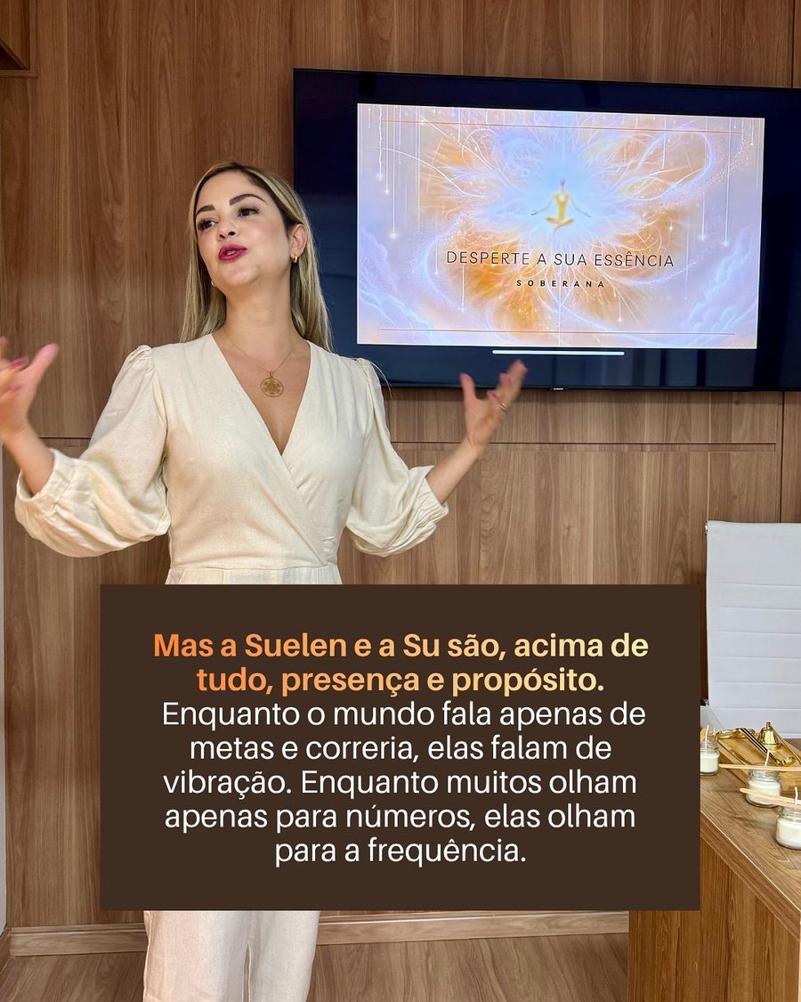 Presença, propósito e vibração