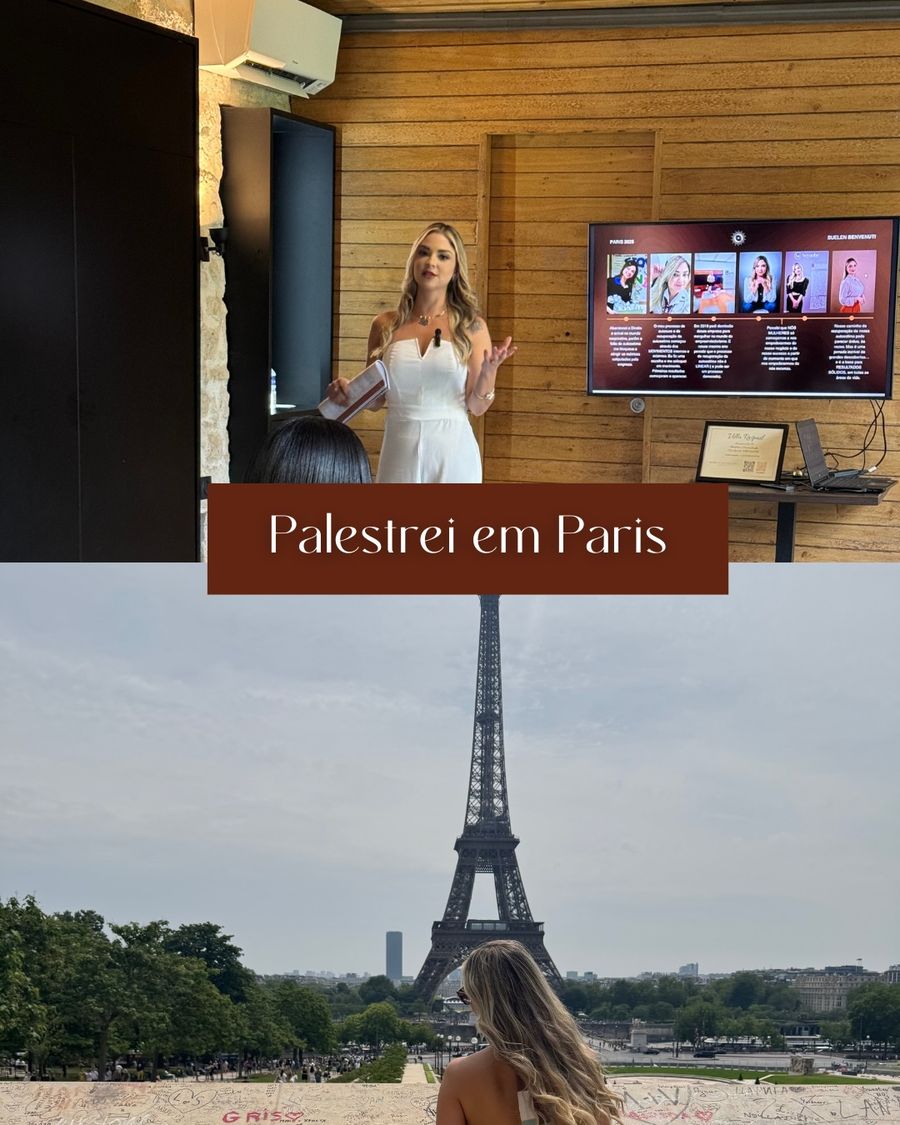 Palestrei em Paris